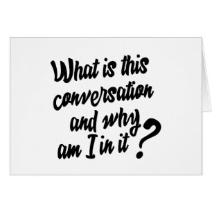 Qu'est-ce que cette Conversation et pourquoi suis-