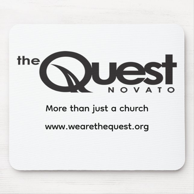 Quest Logo-Mauspad Mousepad (Vorne)