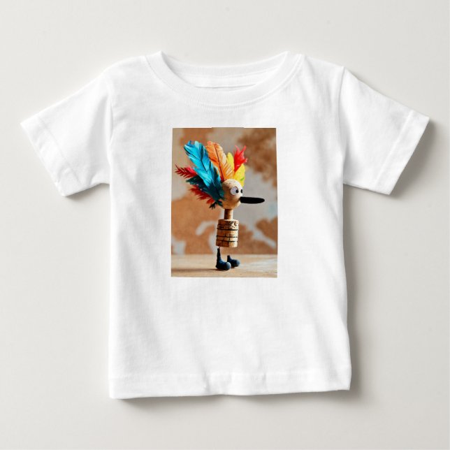 "Quest Shuttlecock" Baby T-shirt (Vorderseite)