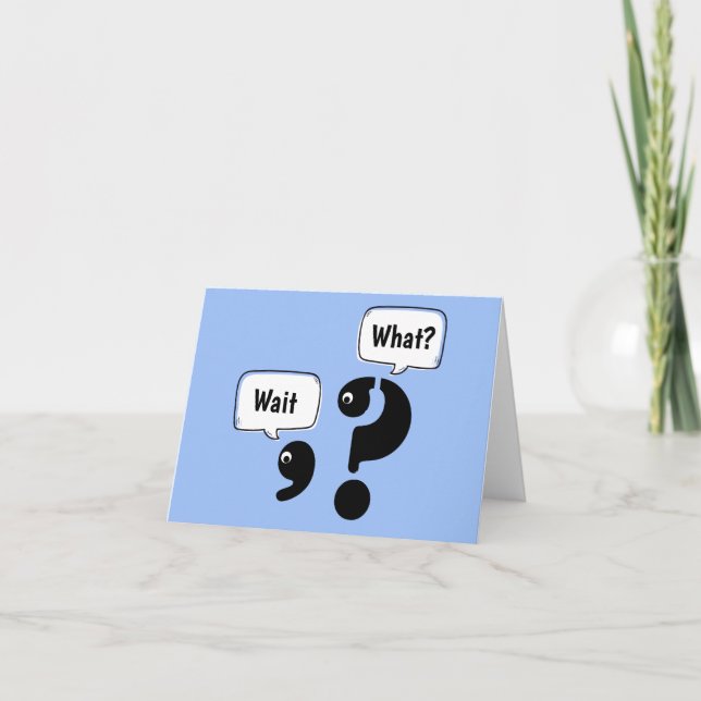 Question Mark et Comma Attendre Quoi? (Devant)