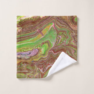 Questions 1 Wild Green Maroon Bath Towels