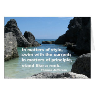 Questions de principe…