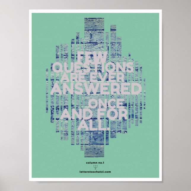 Questions Poster (Vorne)