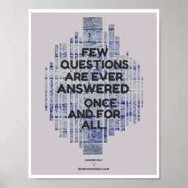 Questions Poster