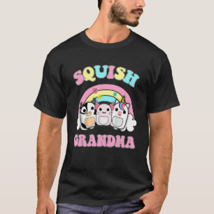 Quetsch-Oma-Shirt Regenbogen Axolotl Einhorn Milch T-Shirt