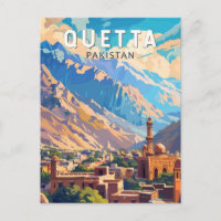 Quetta Pakistan Reisen Kunst Vintag