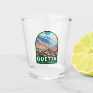 Quetta Pakistan Reisen Kunst Vintag Schnapsglas