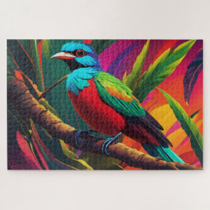 Quetzal-Vogel-Puzzle