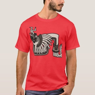 Quetzalcoatl Aztec Feathered Serpent Mayan Toltec T-Shirt