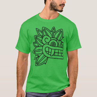 Quetzalcoatl Aztec Mayan Feathered Serpent Toltec T-Shirt