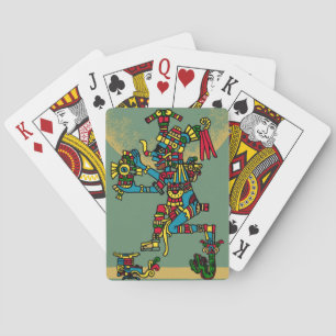 Quetzalcoatl. Aztekistum Spielkarten