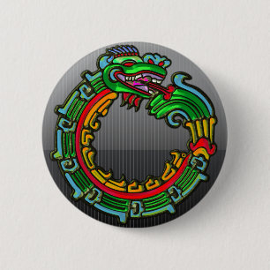 Quetzalcoatl Button