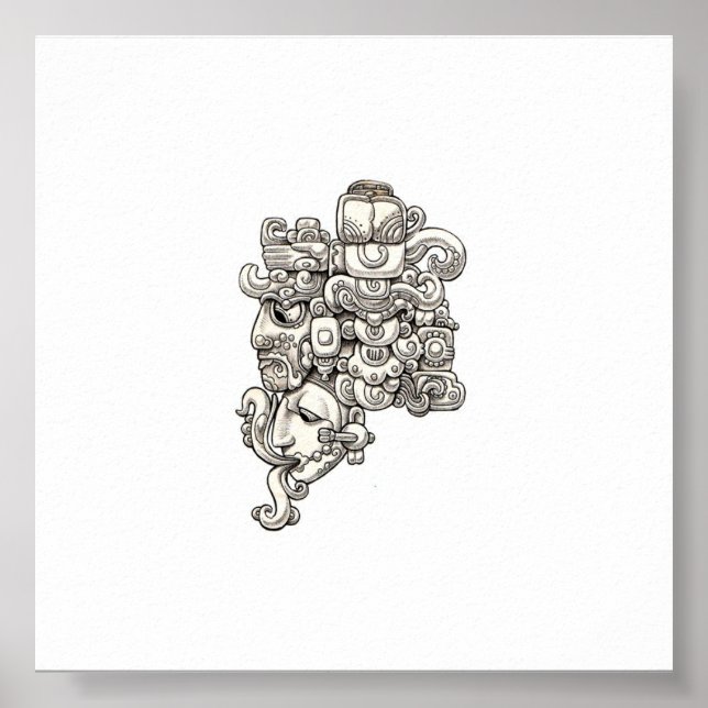 Quetzalcoatl Poster (Vorne)