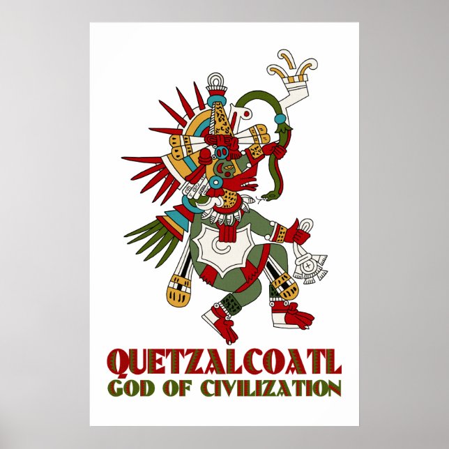 Quetzalcoatl Poster (Vorne)