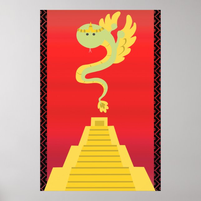 Quetzalcoatl Poster (Vorne)