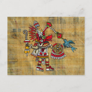 Quetzalcoatl Postkarte