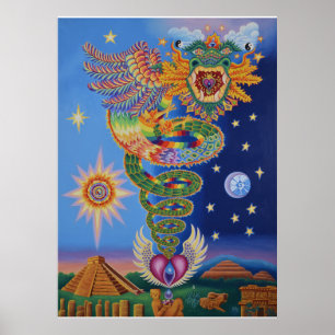 Quetzalcoatl Rückkehr Poster