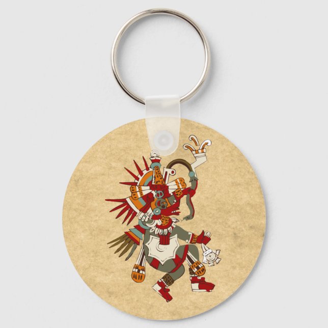 Quetzalcoatl Schlüsselanhänger (Vorderseite)