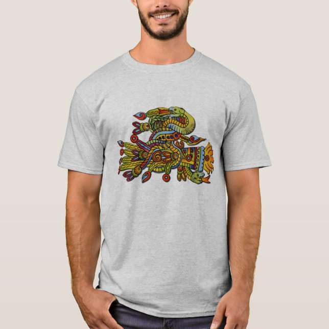 Quetzalcoatl T-Shirt (Vorderseite)