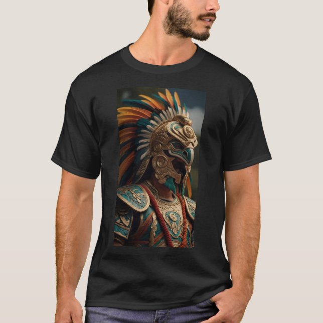 Quetzalcoatl - Wissen und Erleuchtung T-Shirt (Vorderseite)