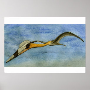Quetzalcoatlus Print Poster