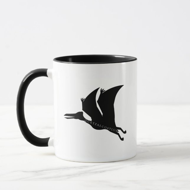 Quetzalcoatlus Pterosaur Prähistorisch Tasse (Links)