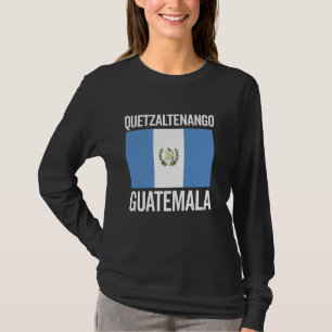 Quetzaltenango Guatemala Flagge Frauen Männer Girl T-Shirt