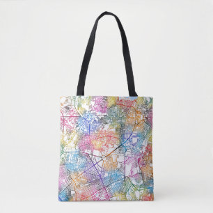 Quezon City Philippinen Karte Tasche