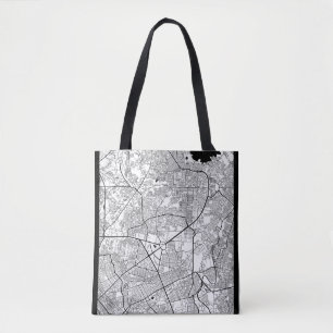 Quezon City Philippinen Karte Tasche
