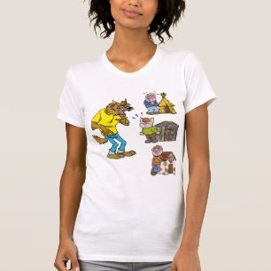 Qui craint le loup de taureau ? T-shirt femme