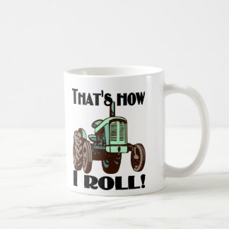 "Qui est comment je roule" la tasse de tracteur