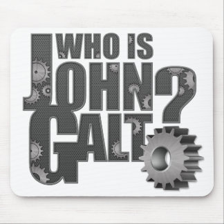 Qui est John Galt ? Tapis de souris de vitesses