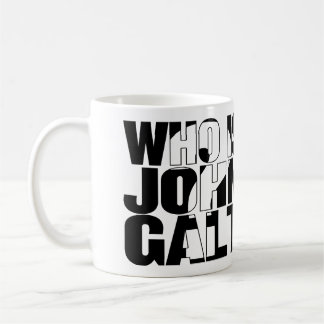Qui est John Galt ? tasse 15oz