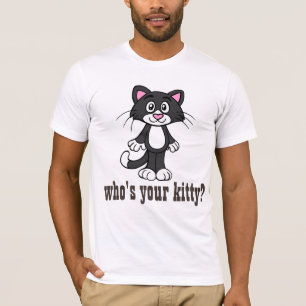 qui est ton chaton ? t-shirts drôles pour chat