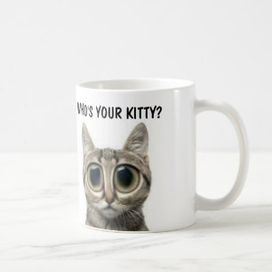 Qui est ton chou ? Gros chat drôle tasses à café