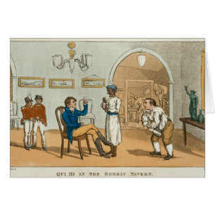 Qui hallo in der Bombay-Taverne, 'vom großartigen
