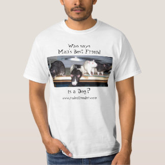 "Qui indique" le T-shirt de rat - dénommez B