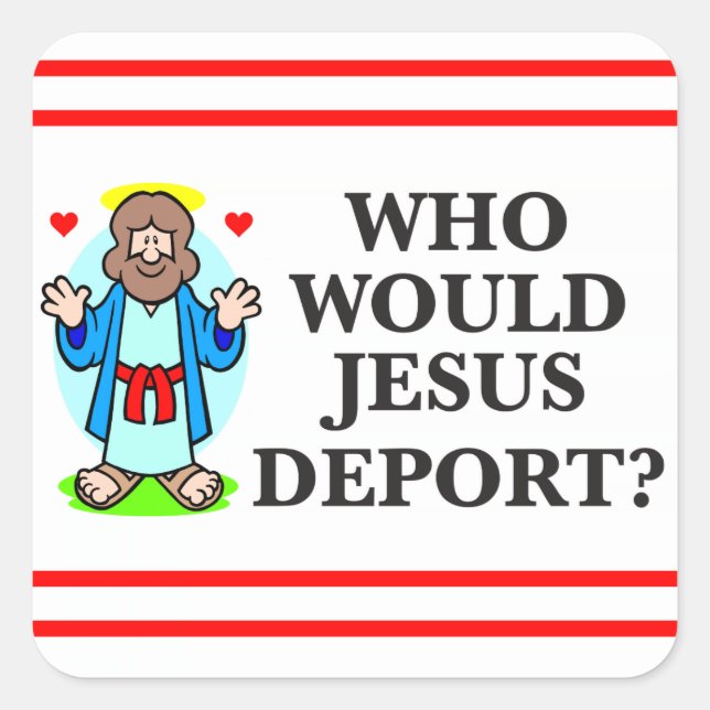 Qui Jésus expulserait ? Autocollants (Devant)