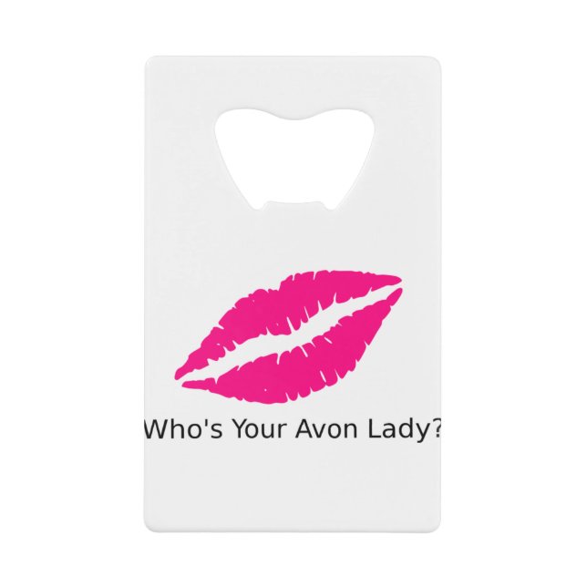 Qui sont vos lèvres Avon Lady (Devant)