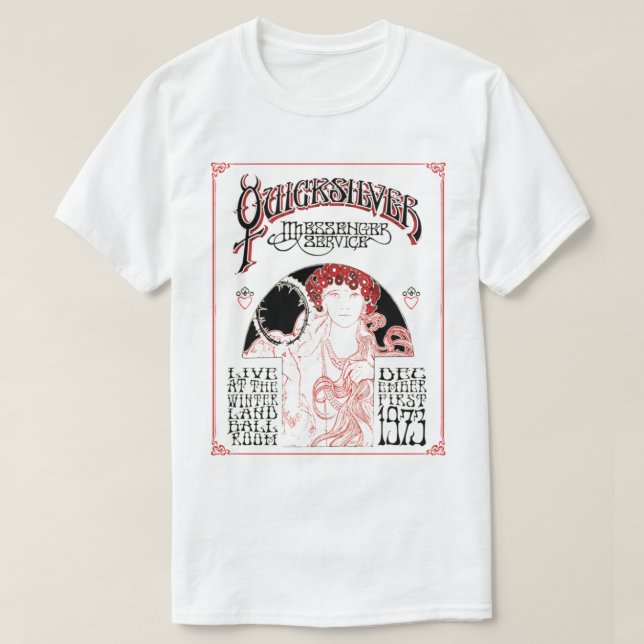Quicksilver Messenger Service Live T-Shirt (Design vorne)