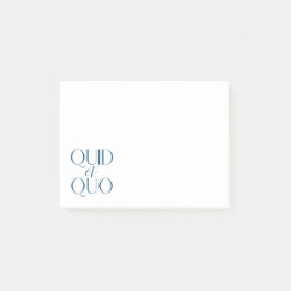Quid et Quo Klassische Bildung Post-it Klebezettel