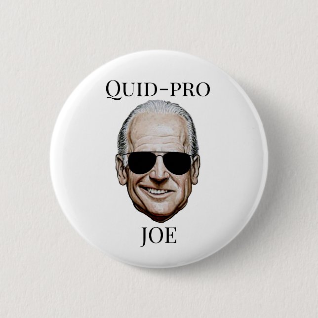 Quid-pro Joe Button (Vorderseite)
