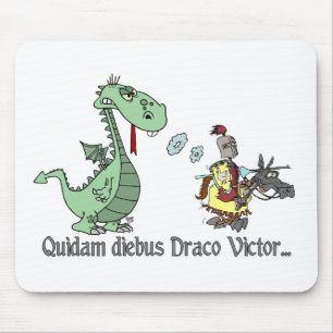 Quidam Diebus Draco Victor Mousepad