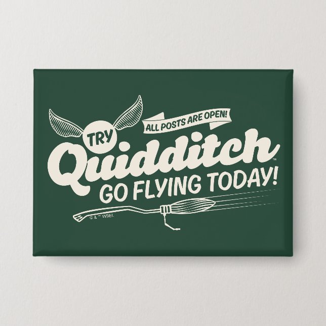 QUIDDITCH™ Rekrutierungspaket Button (Vorderseite)