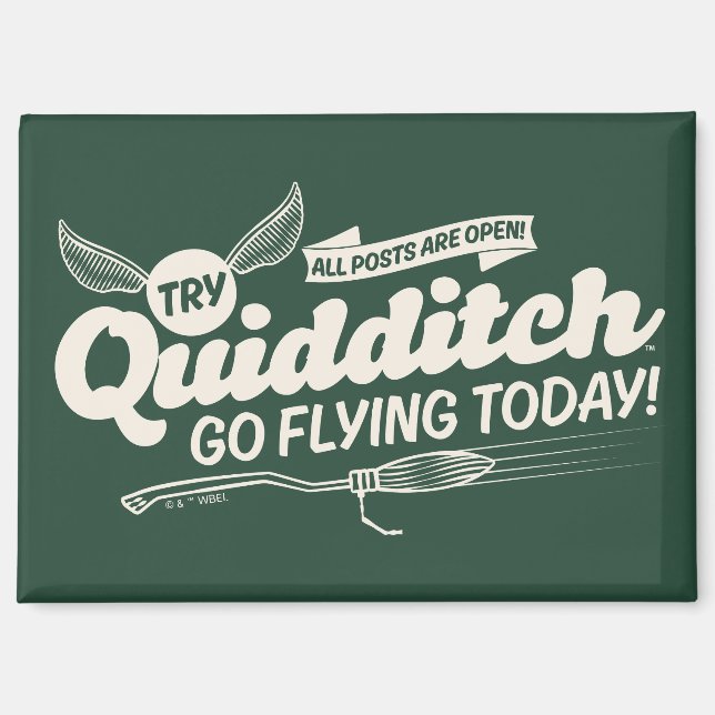 QUIDDITCH™ Rekrutierungspaket Magnet (Vorderseite)