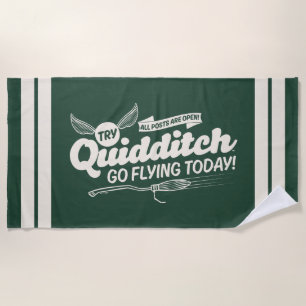 QUIDDITCH™-Rekrutierungsplakat Strandtuch