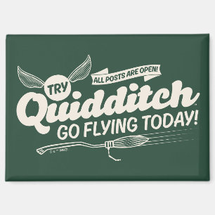 QUIDDITCH™ Rekrutierungsposter Magnet