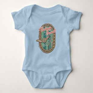 QUIDDITCH™ Sieg ist süß Grafik zum Weihnachtsplätz Baby Strampler