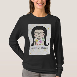 Quiero un abrazo, Mädchen T-Shirt