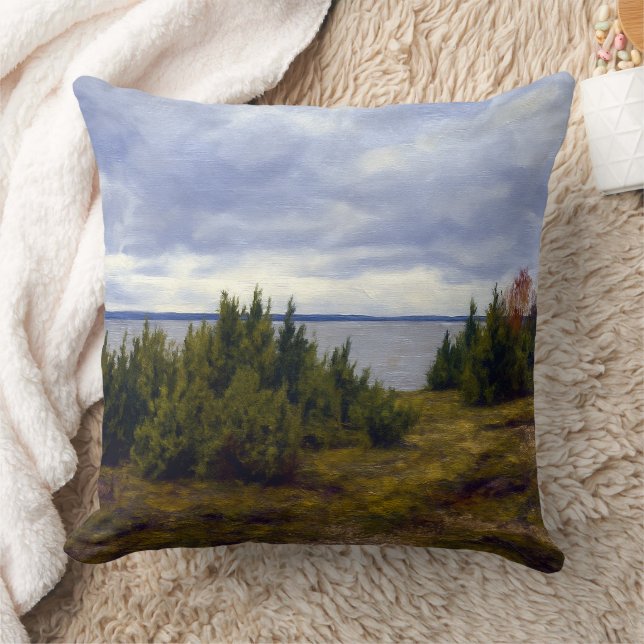 Quiet Coast of Vormsi Kissen (Decke)